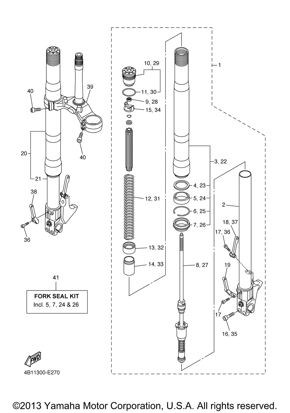 Front fork