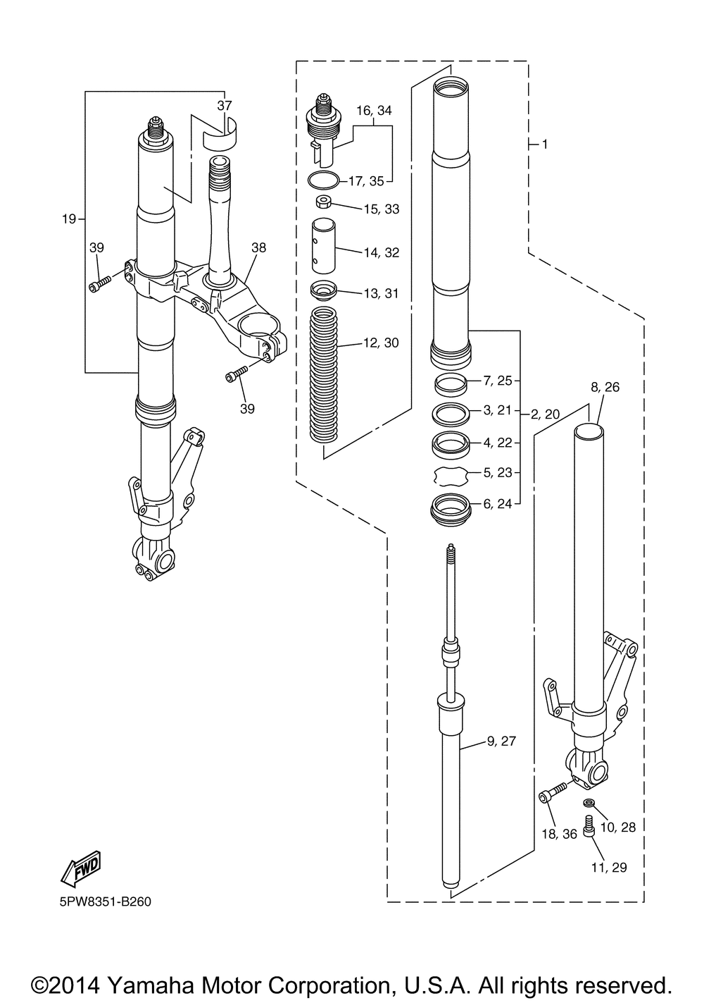 Front fork