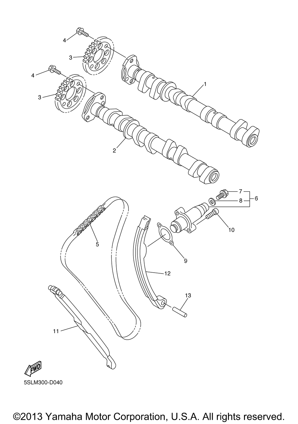 Camshaft chain