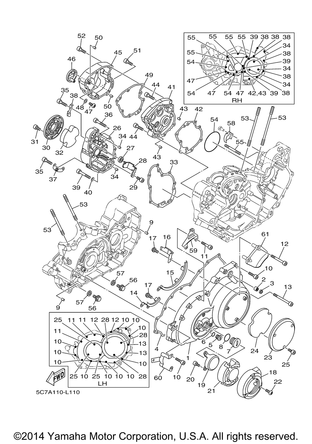 Crankcase cover 1