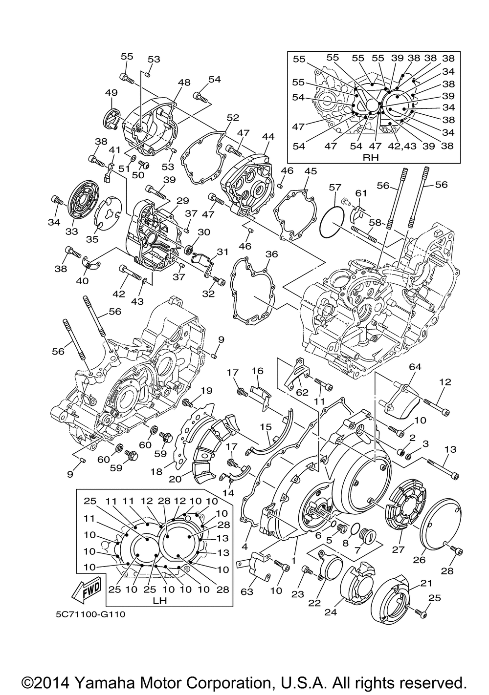 Crankcase cover 1