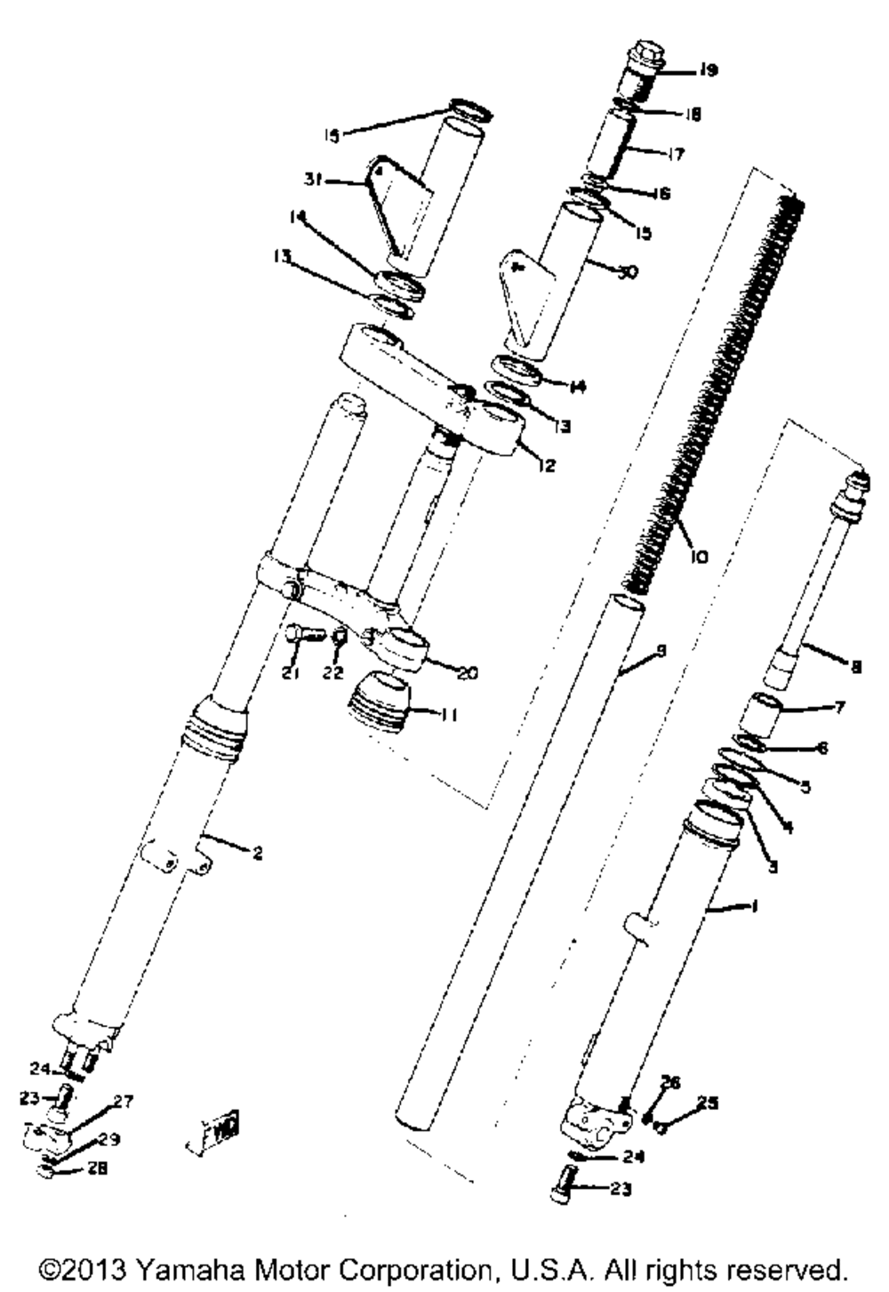 Front fork