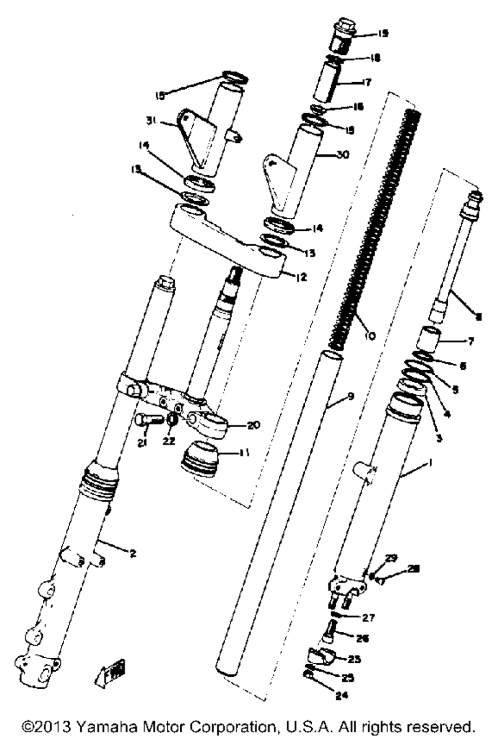 Front fork