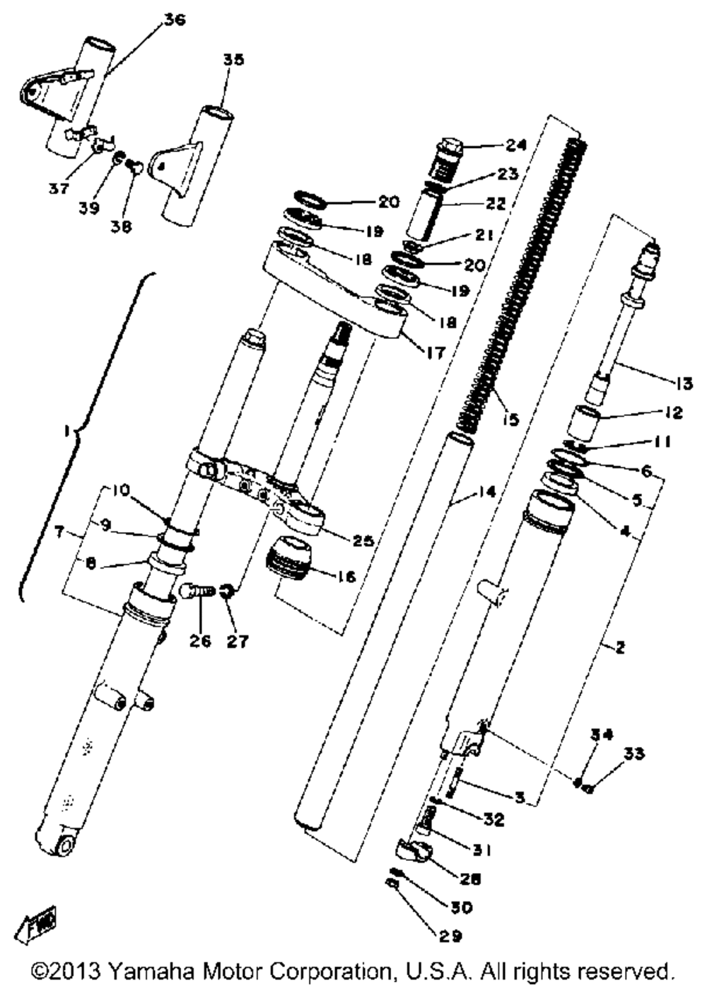 Front fork