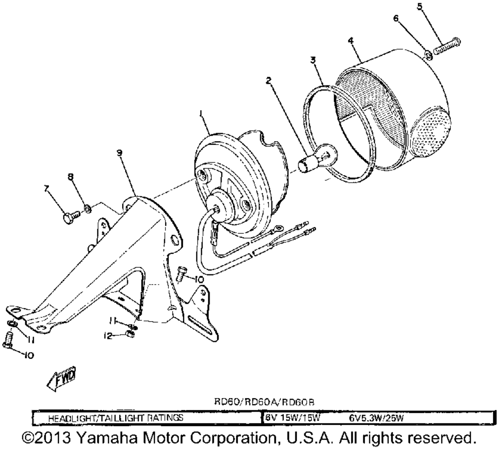 Tail lamp