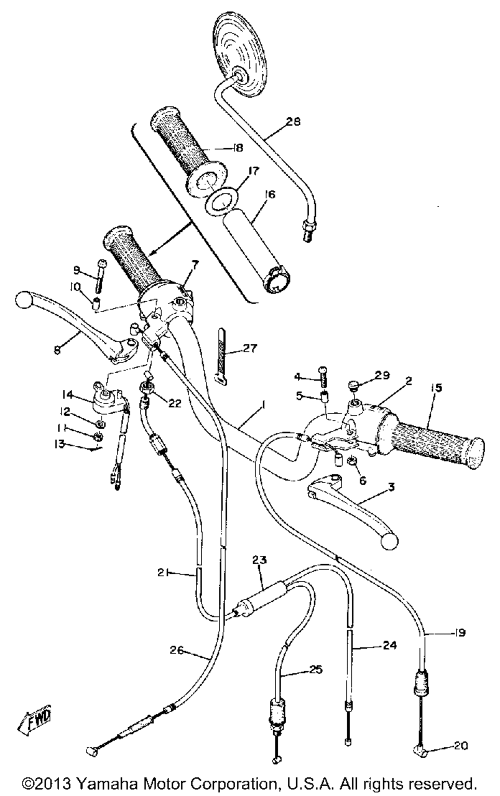 Handle - wire