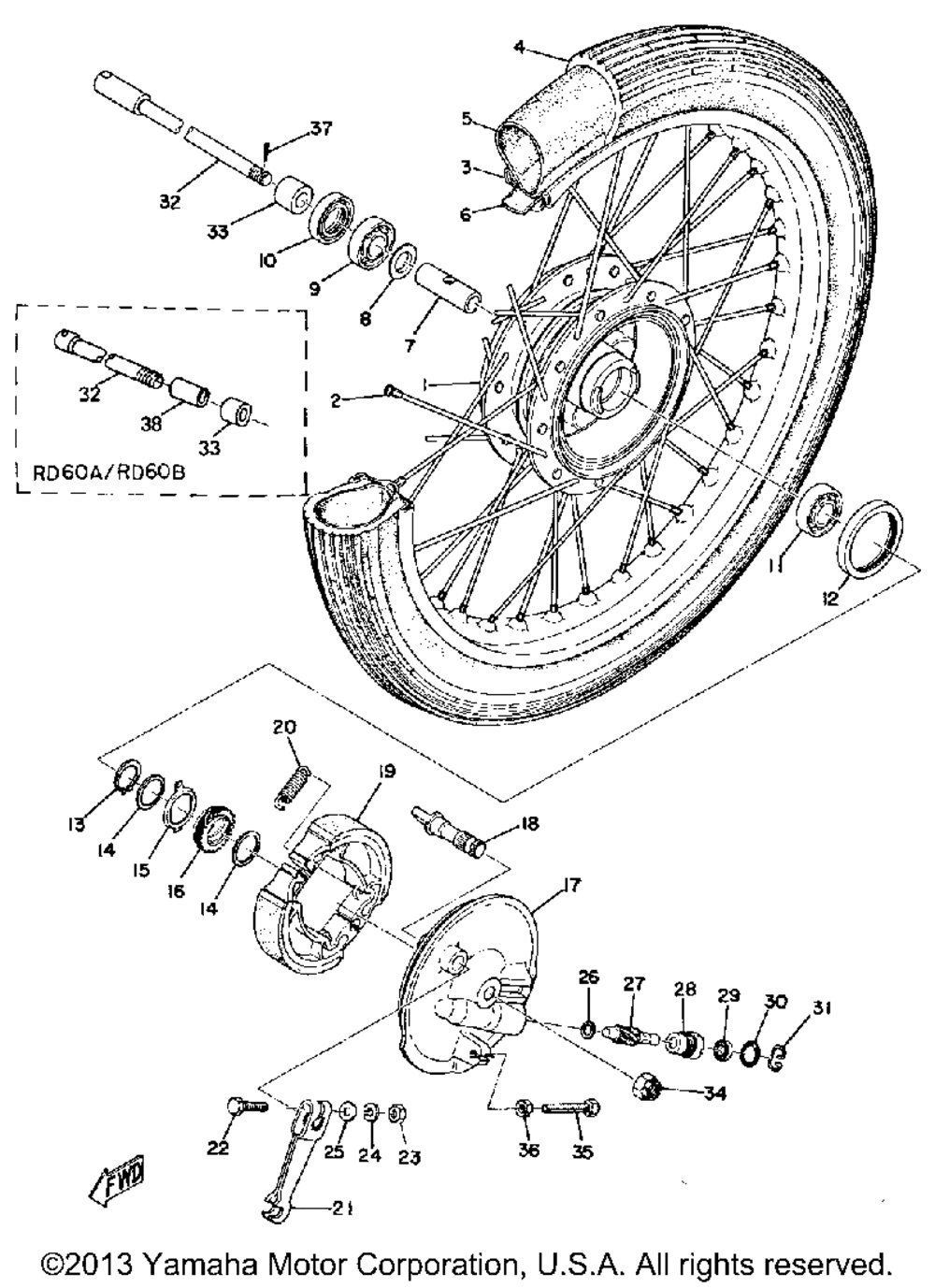 Front wheel