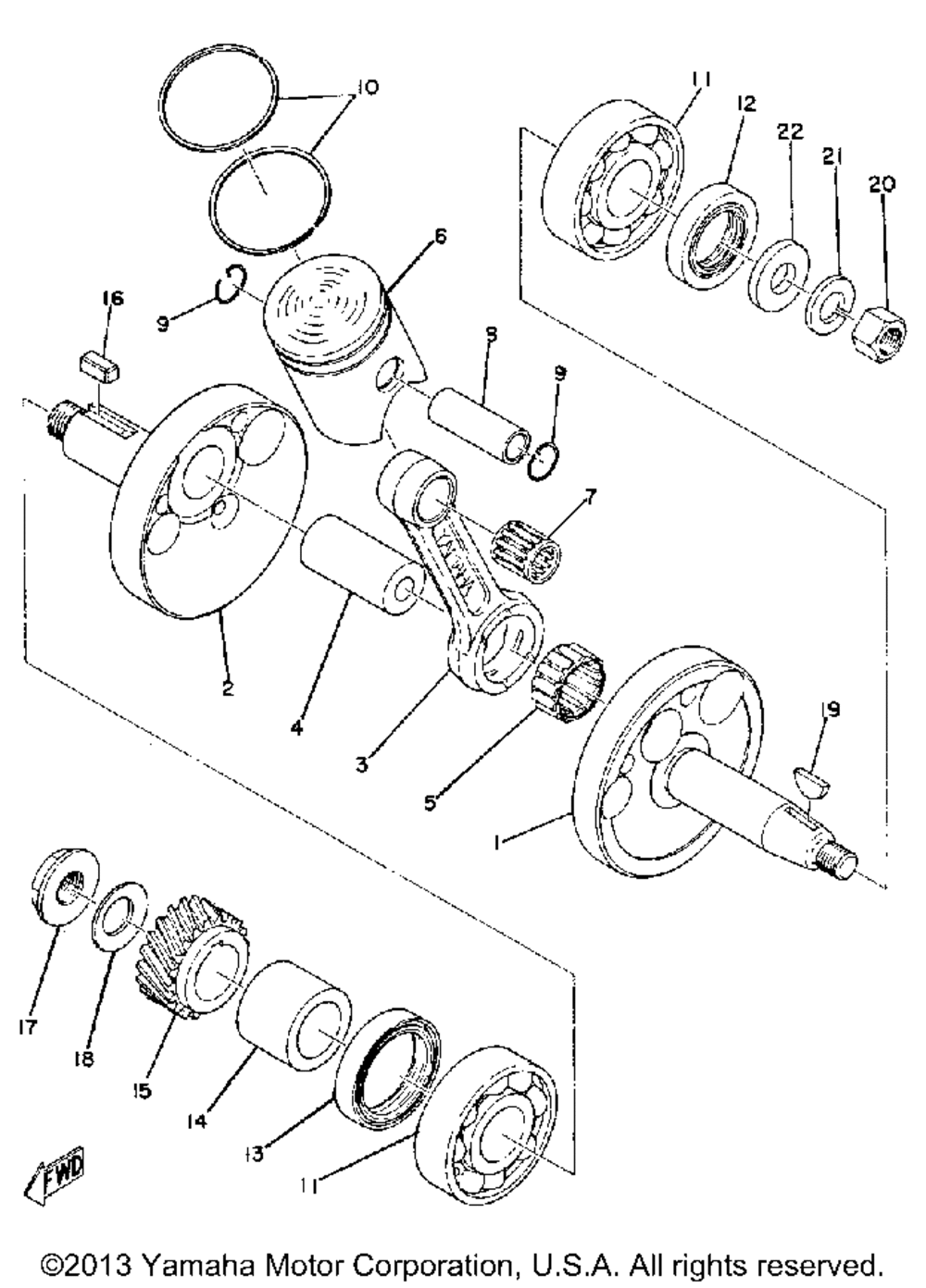 Crank - piston