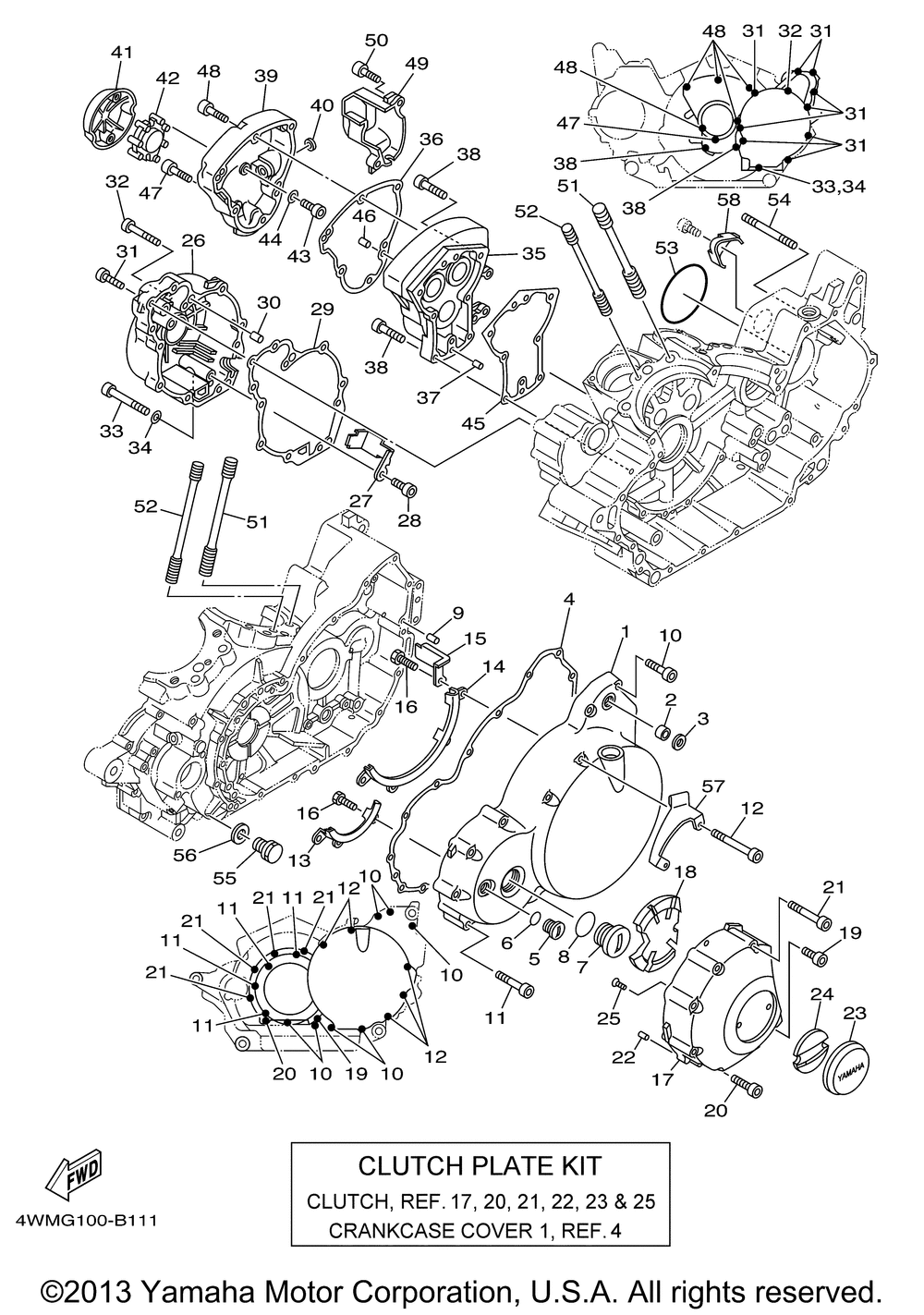 Crankcase cover 1