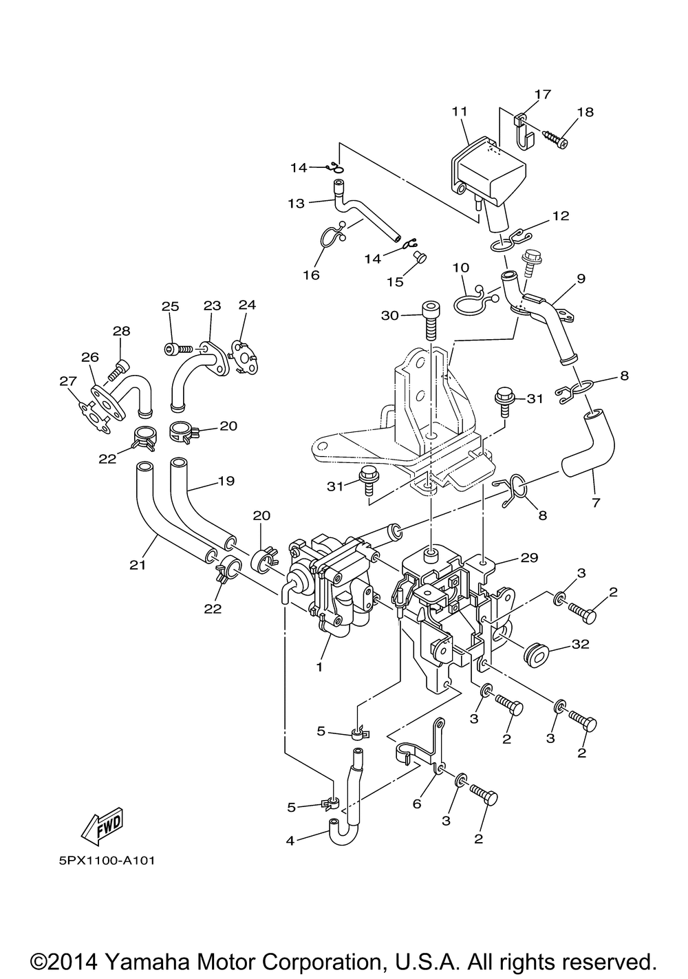 Air induction system