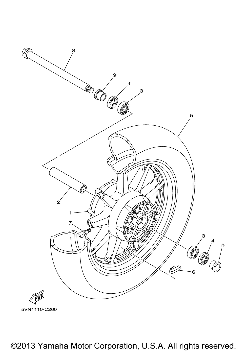 Front wheel