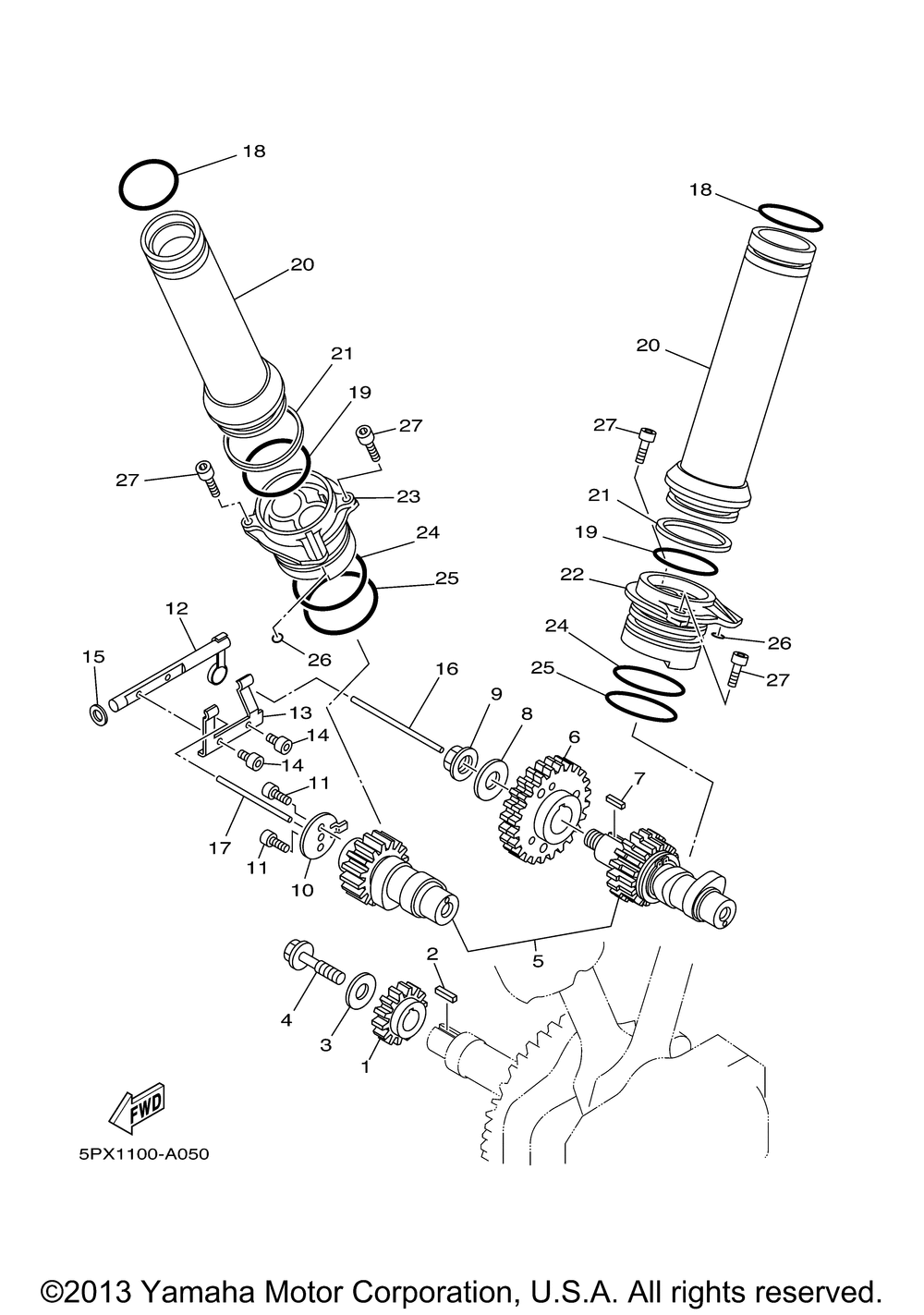 Camshaft chain