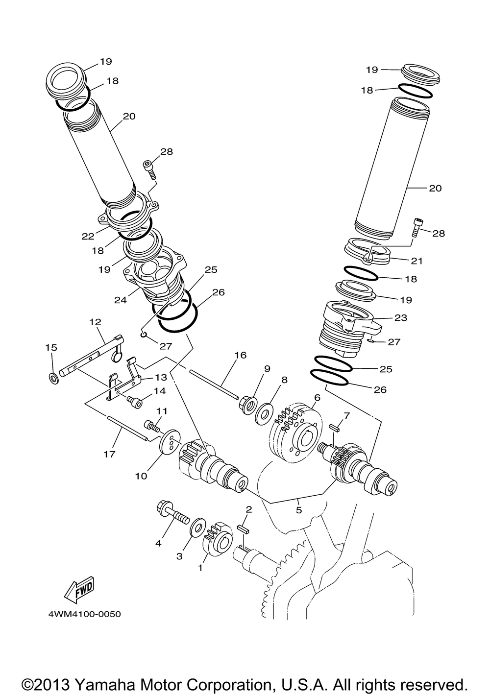 Camshaft chain