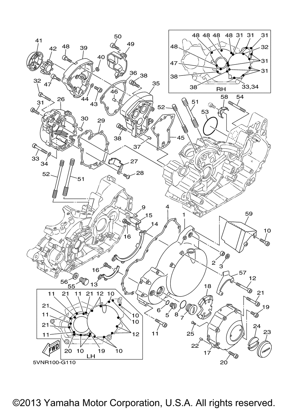 Crankcase cover 1