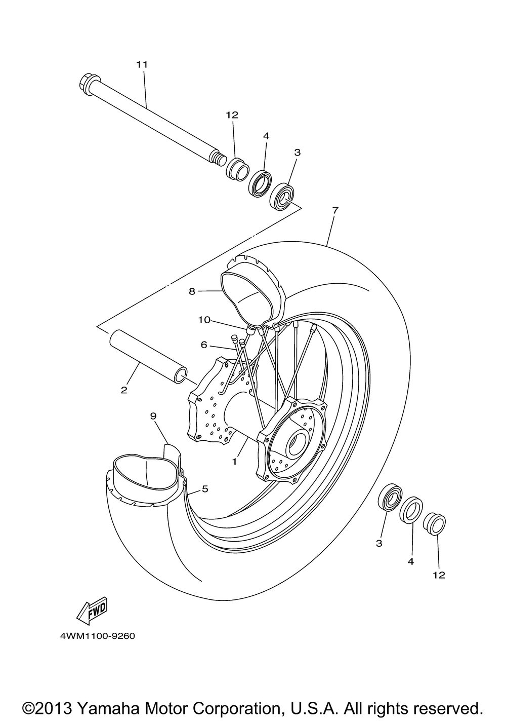 Front wheel