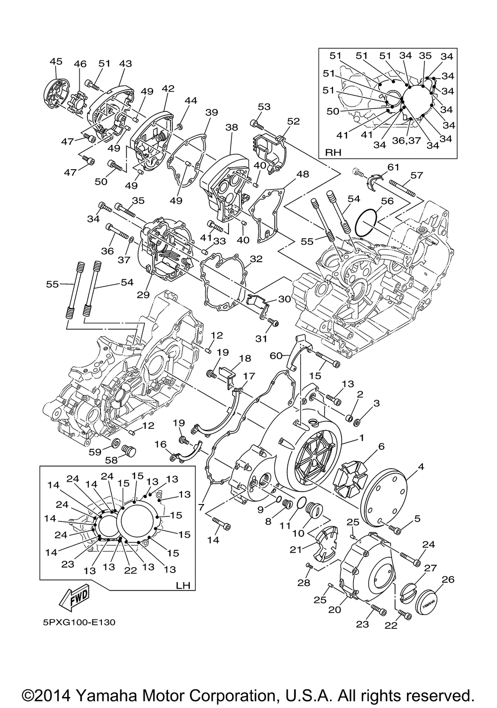 Crankcase cover 1