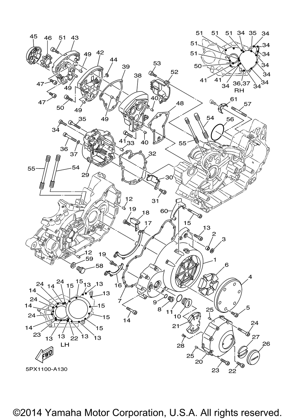 Crankcase cover 1