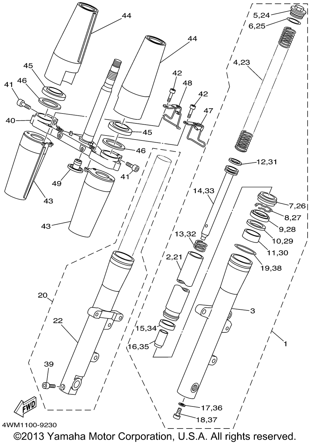 Front fork