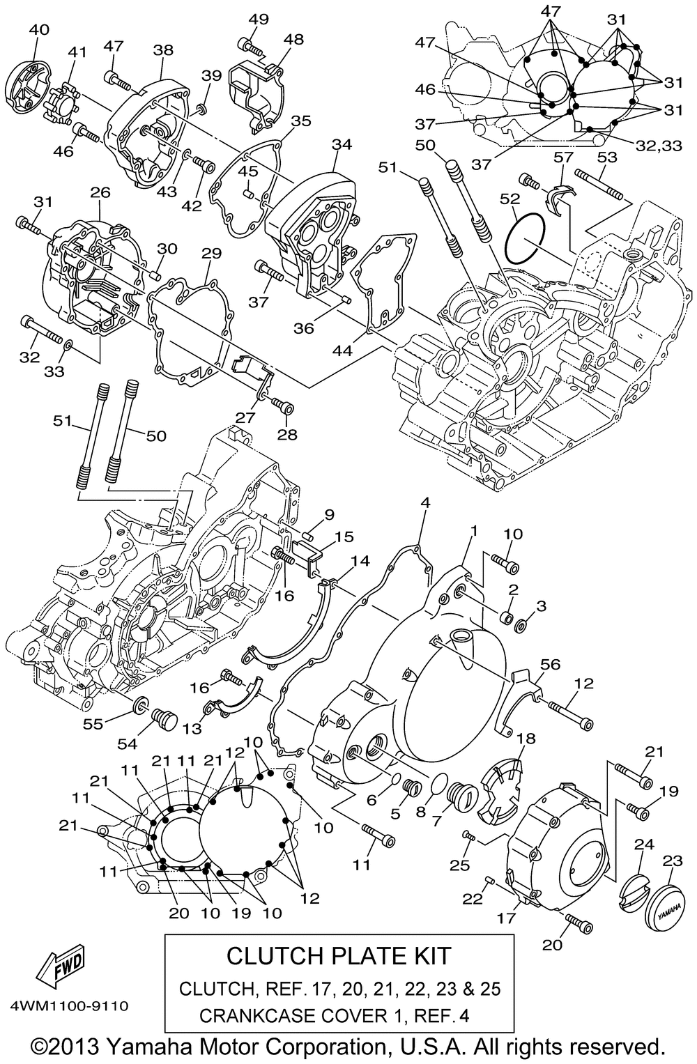 Crankcase cover 1