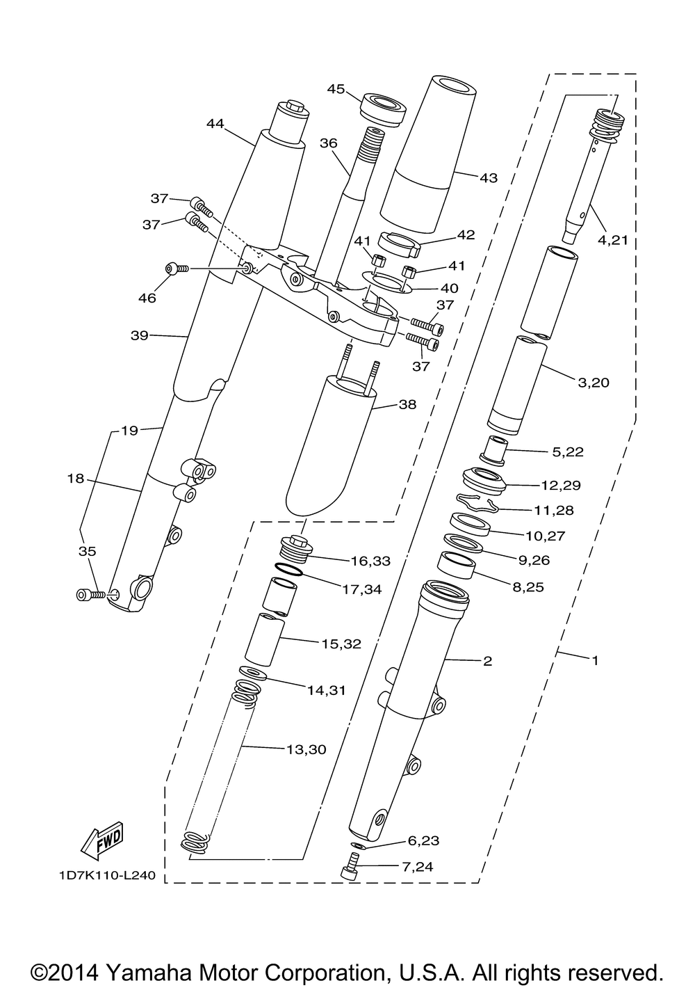 Front fork