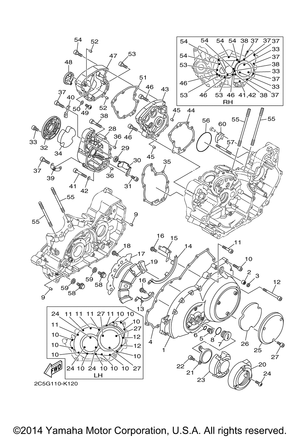 Crankcase cover 1