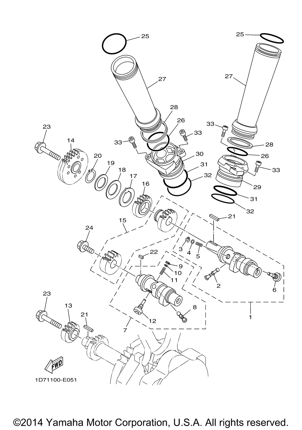 Camshaft chain