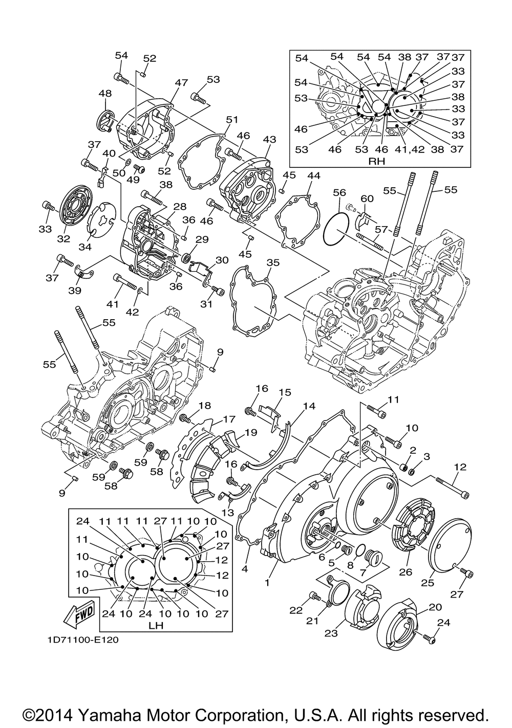 Crankcase cover 1