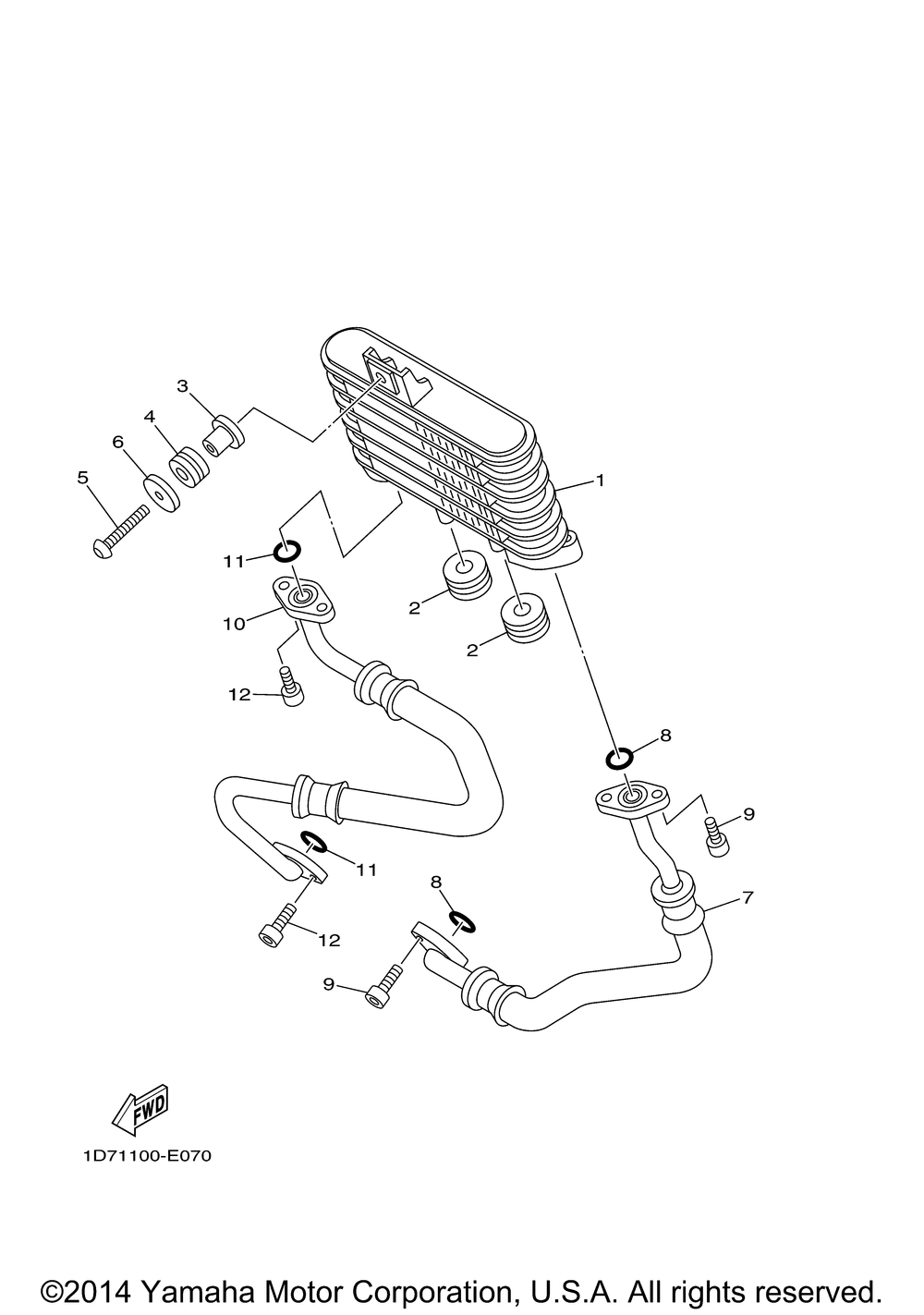 Oil cooler