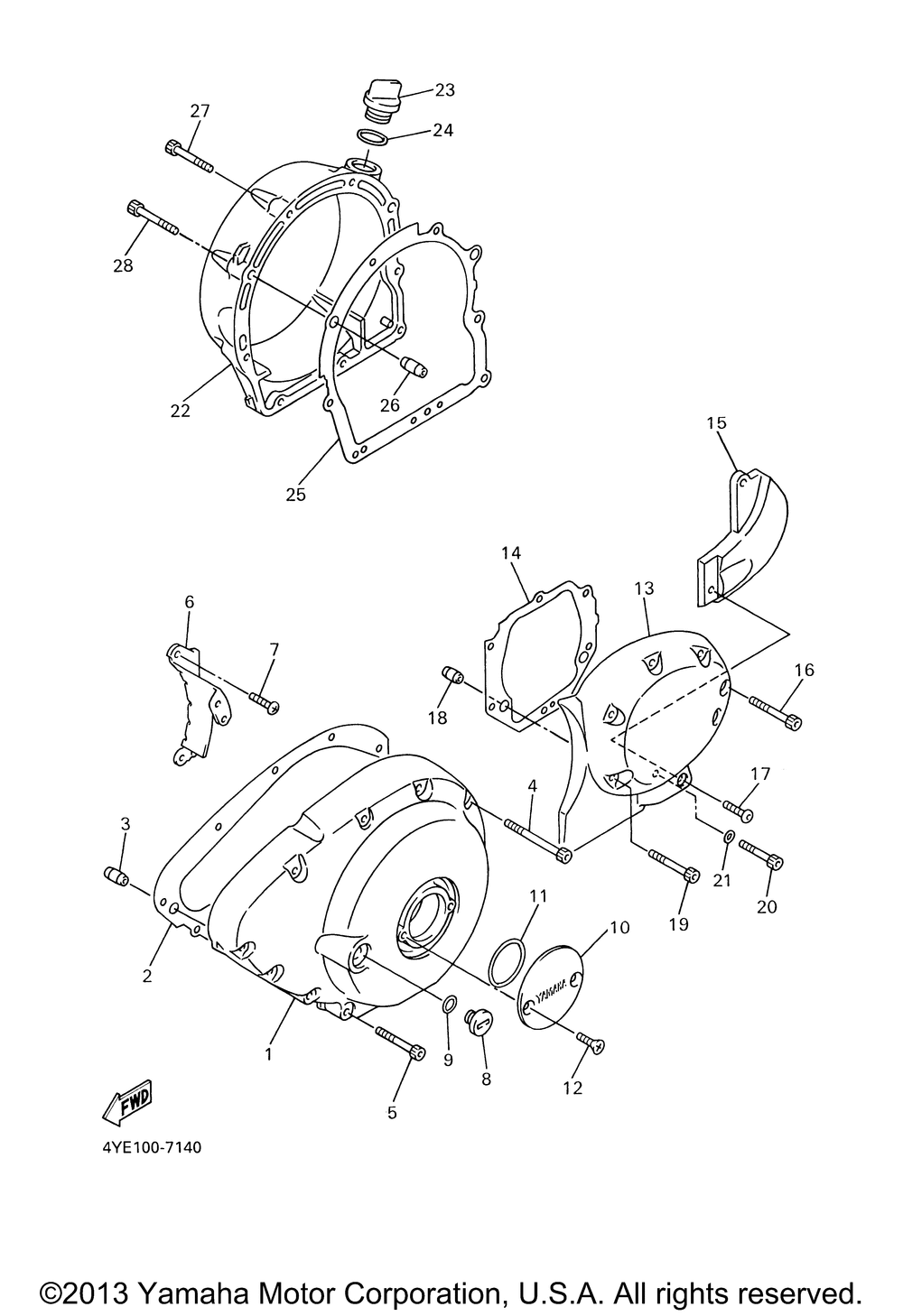 Crankcase cover 1