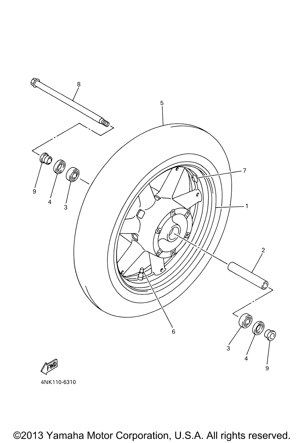 Front wheel