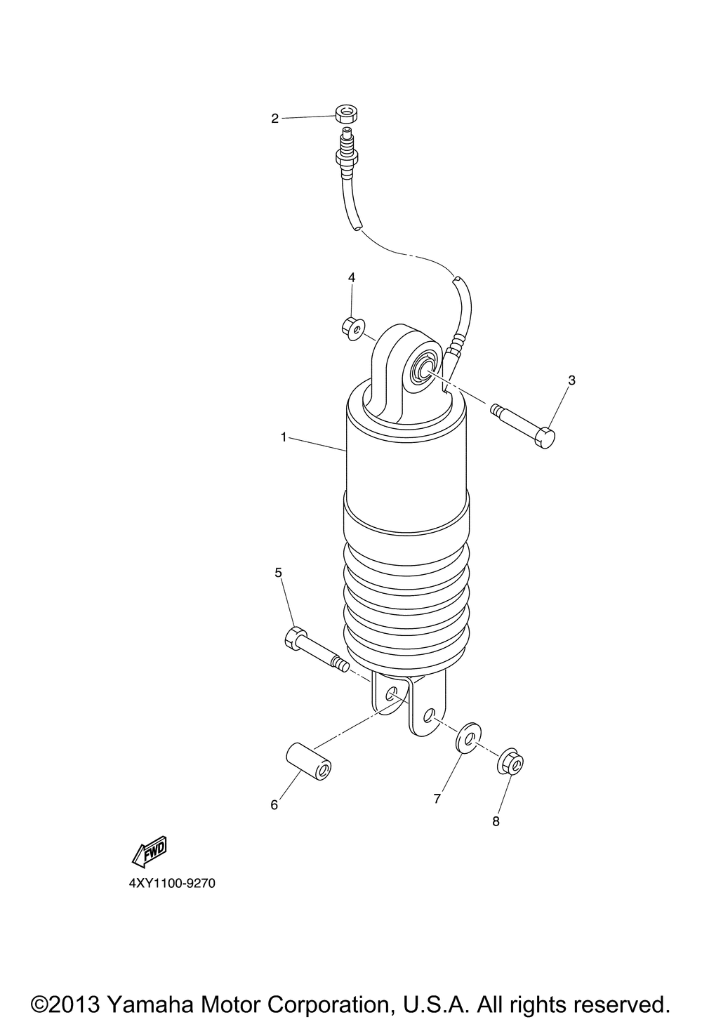 Rear suspension