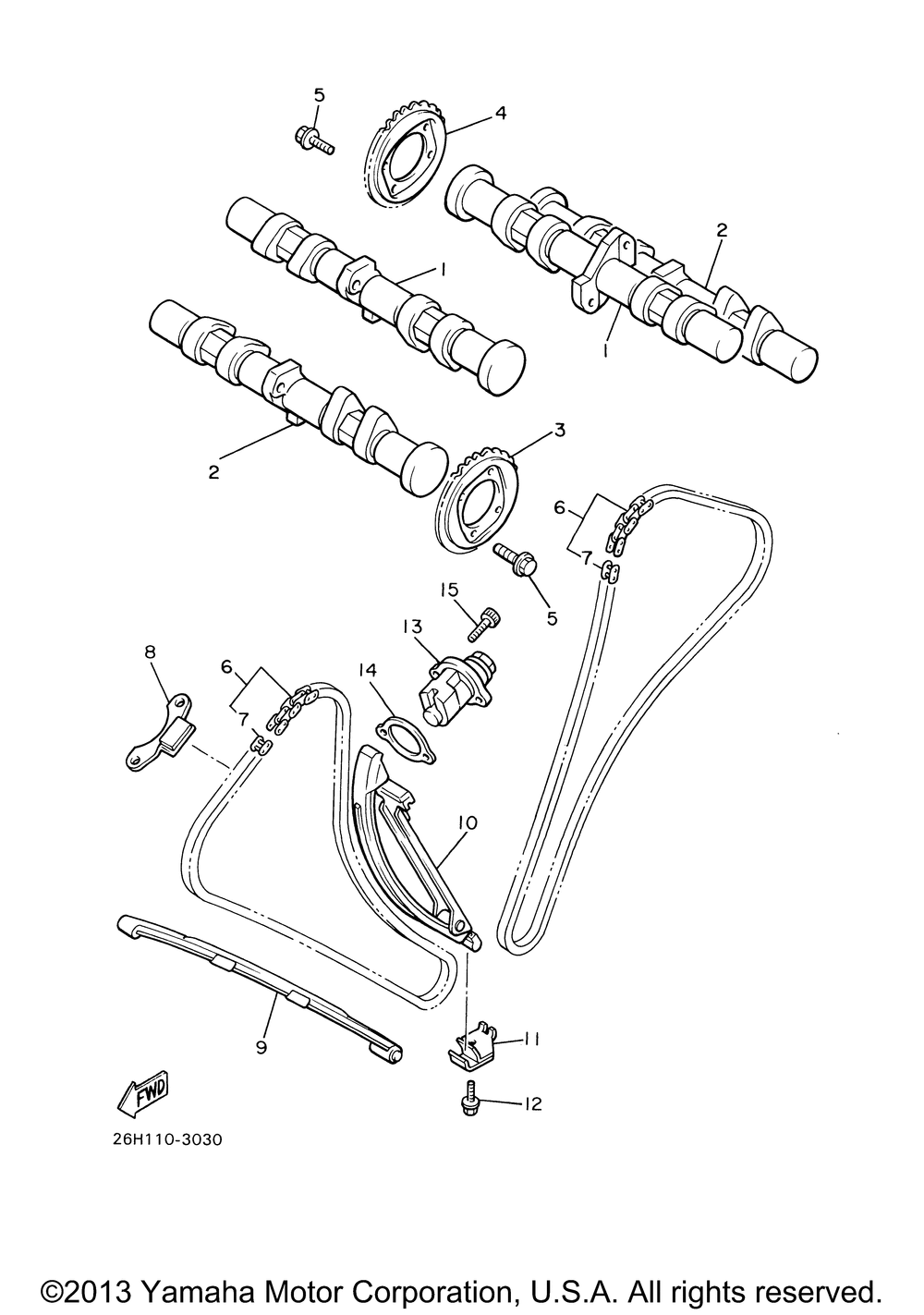 Camshaft chain