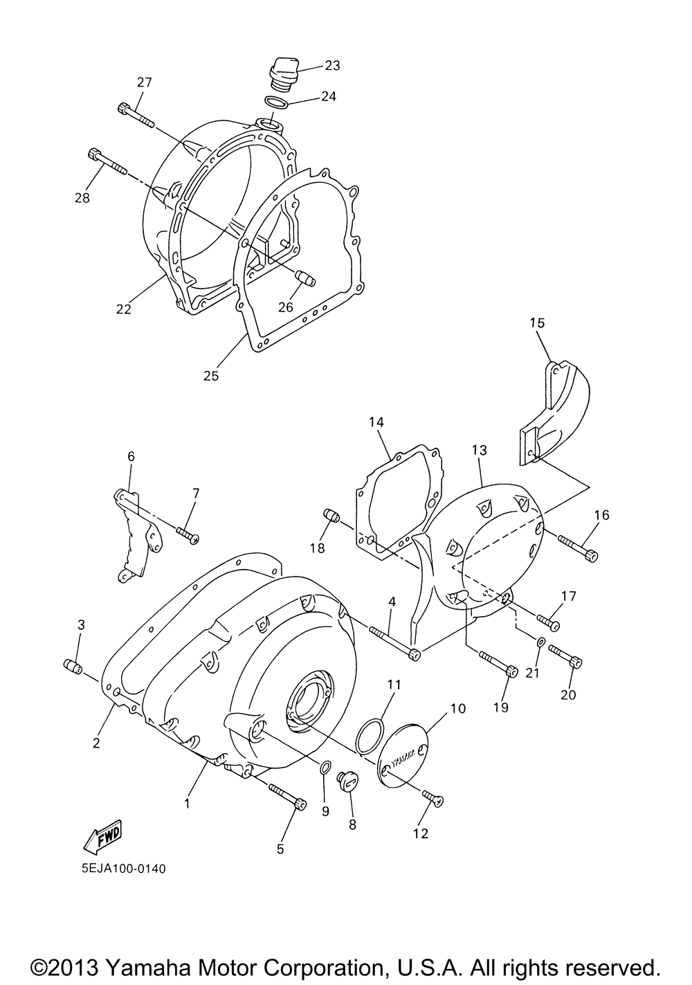 Crankcase cover 1