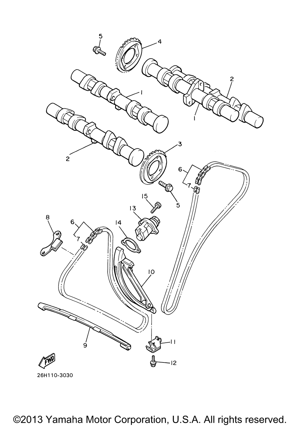 Camshaft chain