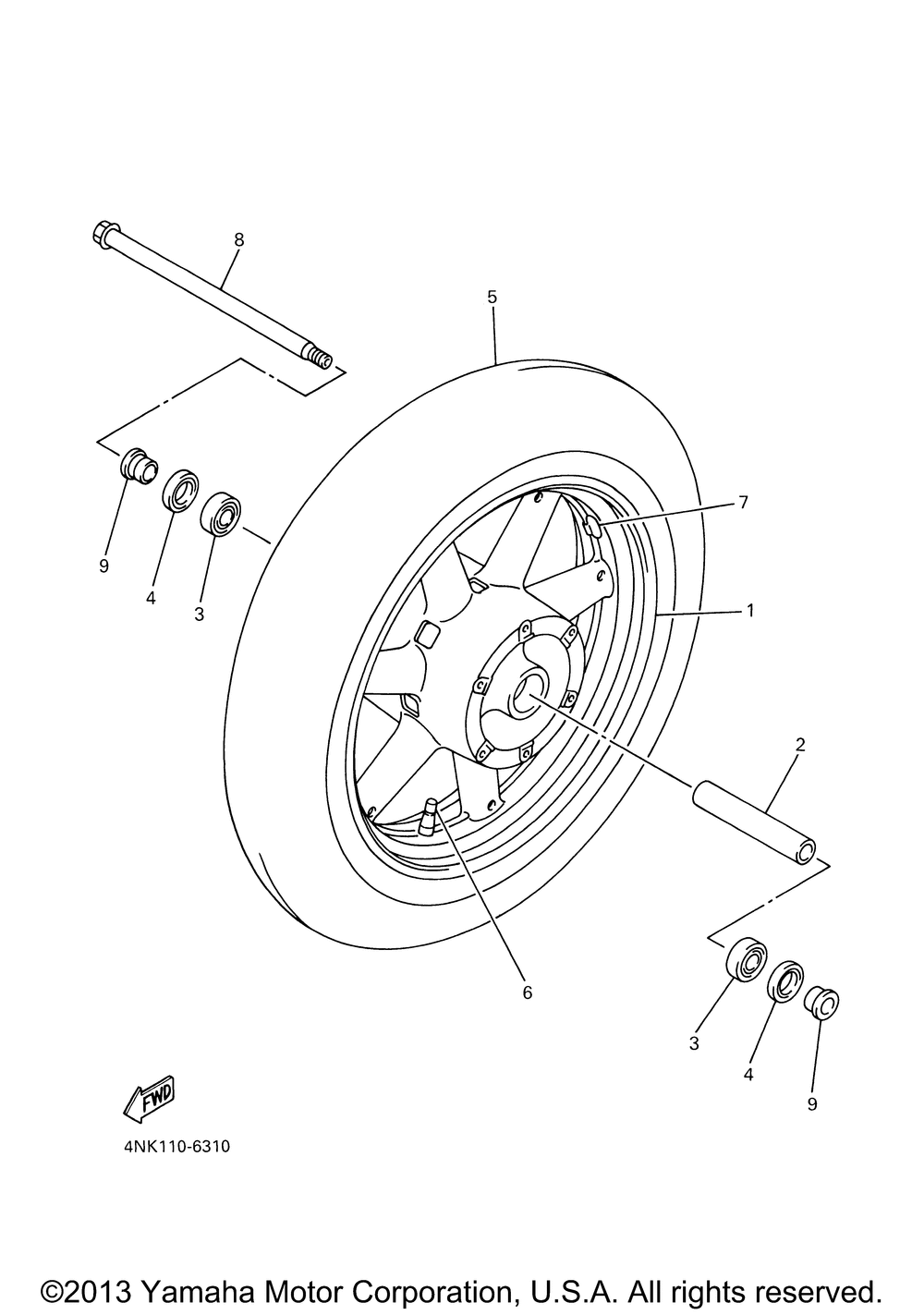 Front wheel