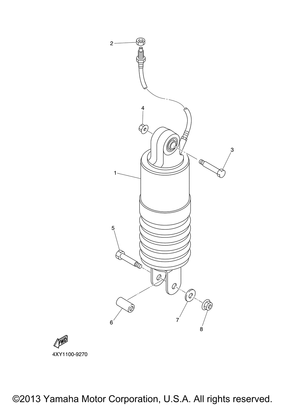 Rear suspension