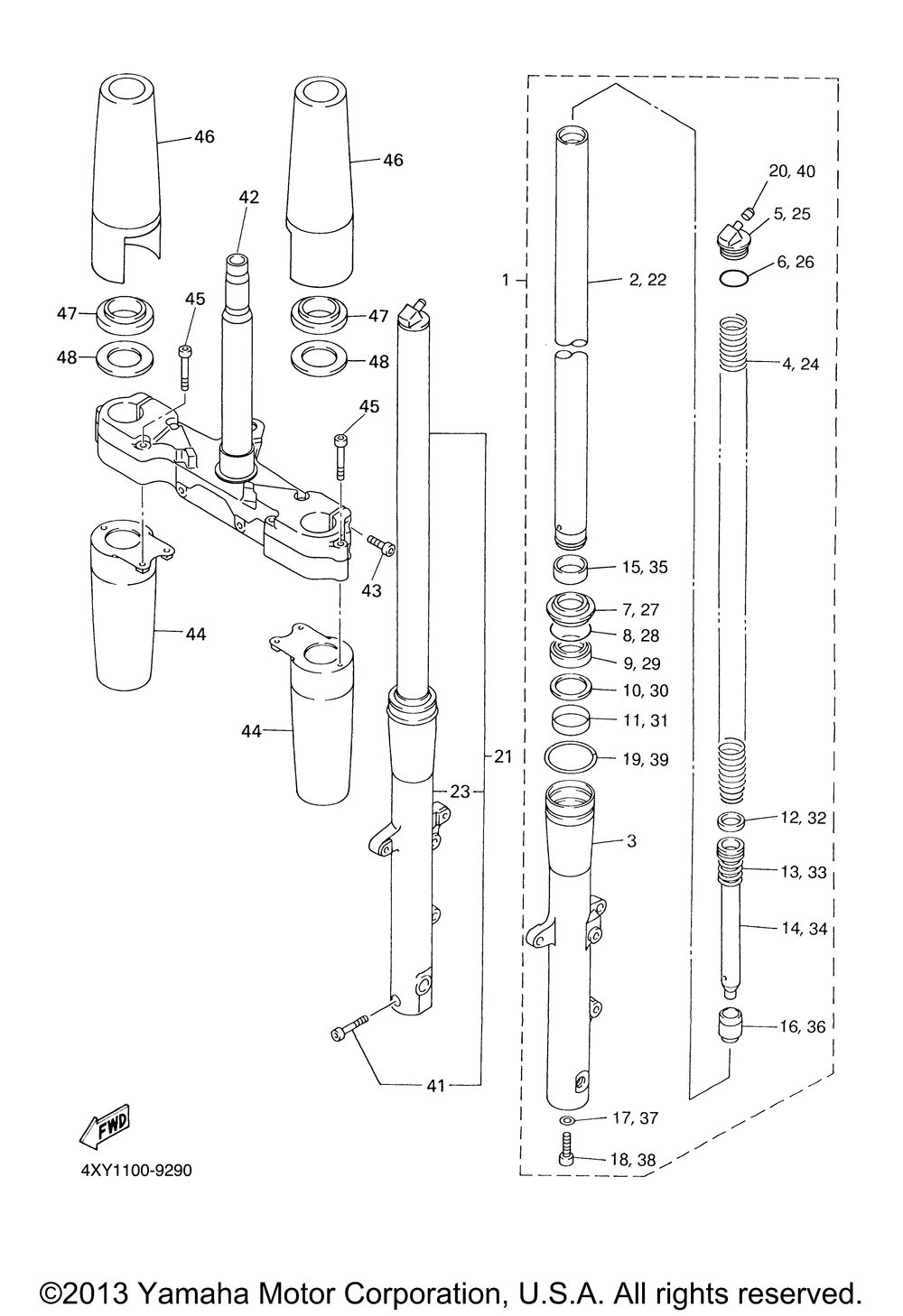 Front fork