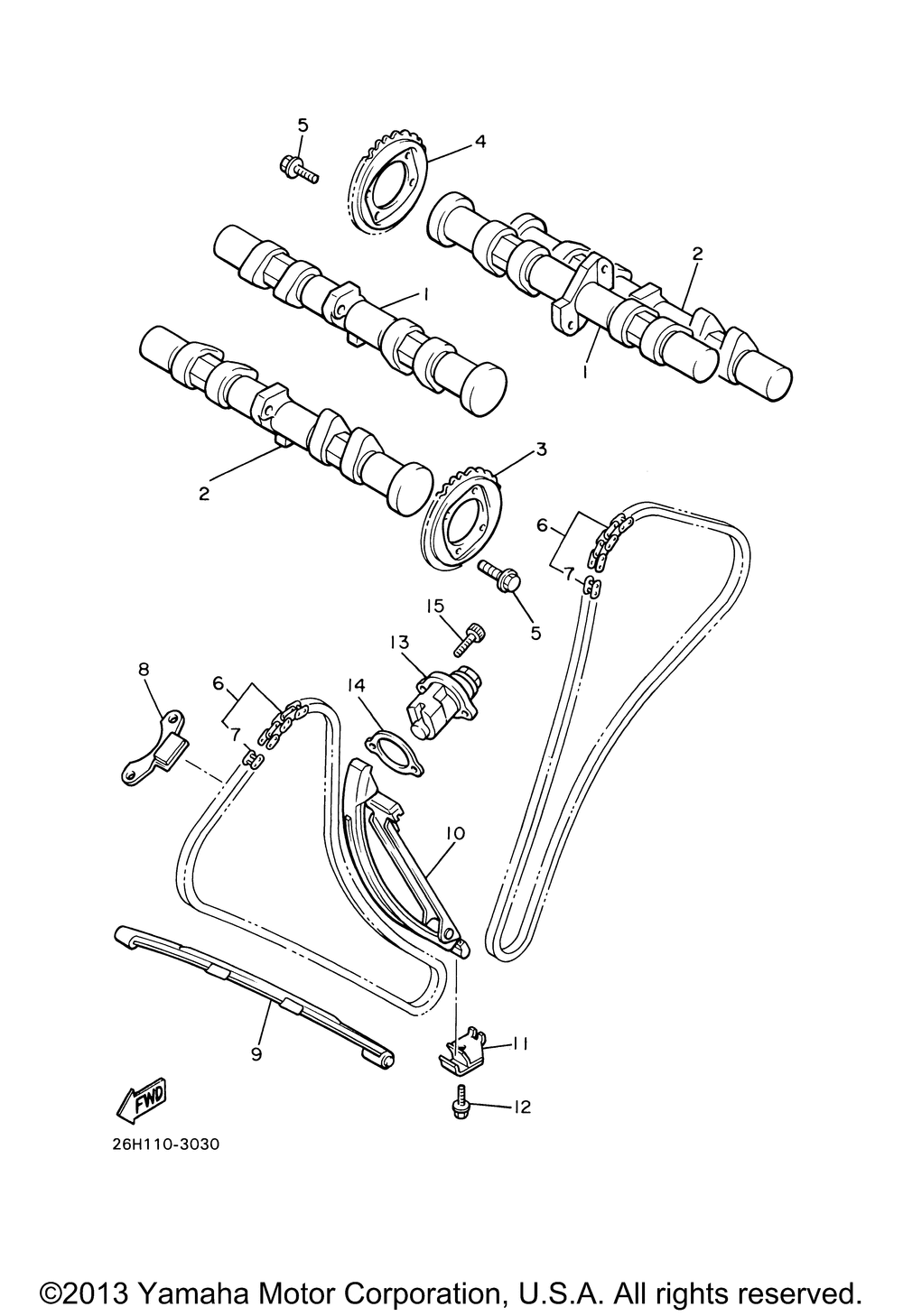 Camshaft chain