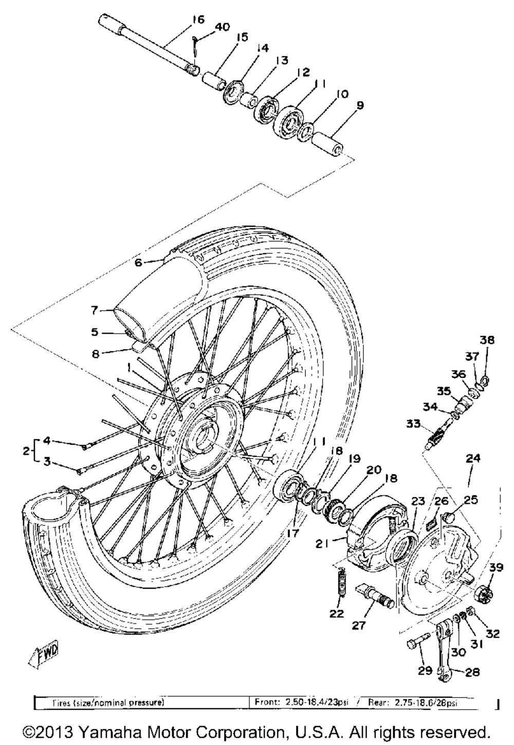 Front wheel