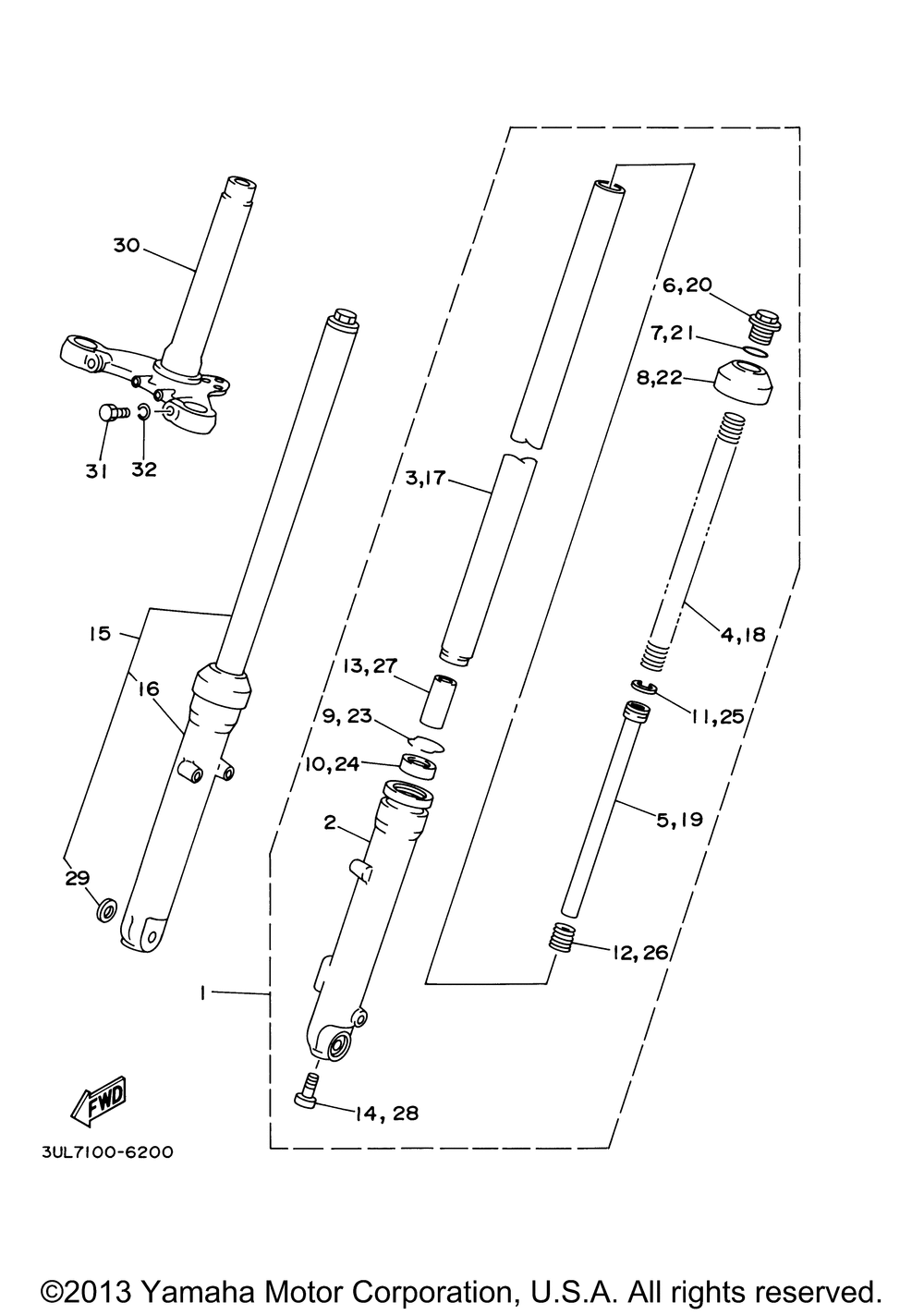 Front fork