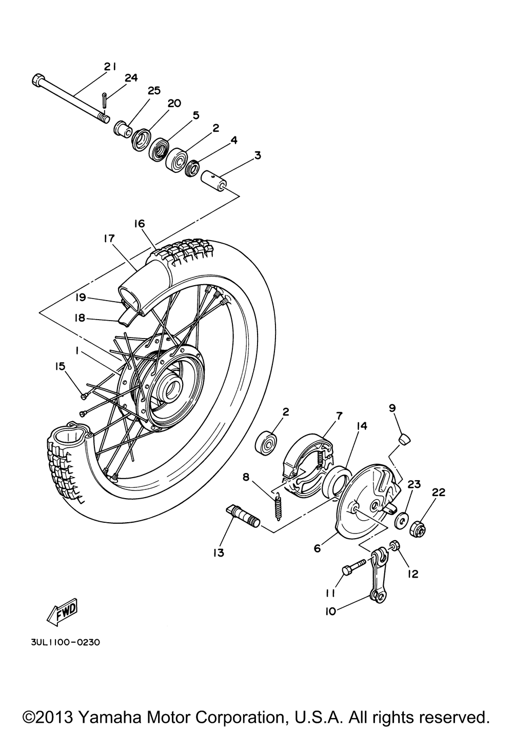 Front wheel