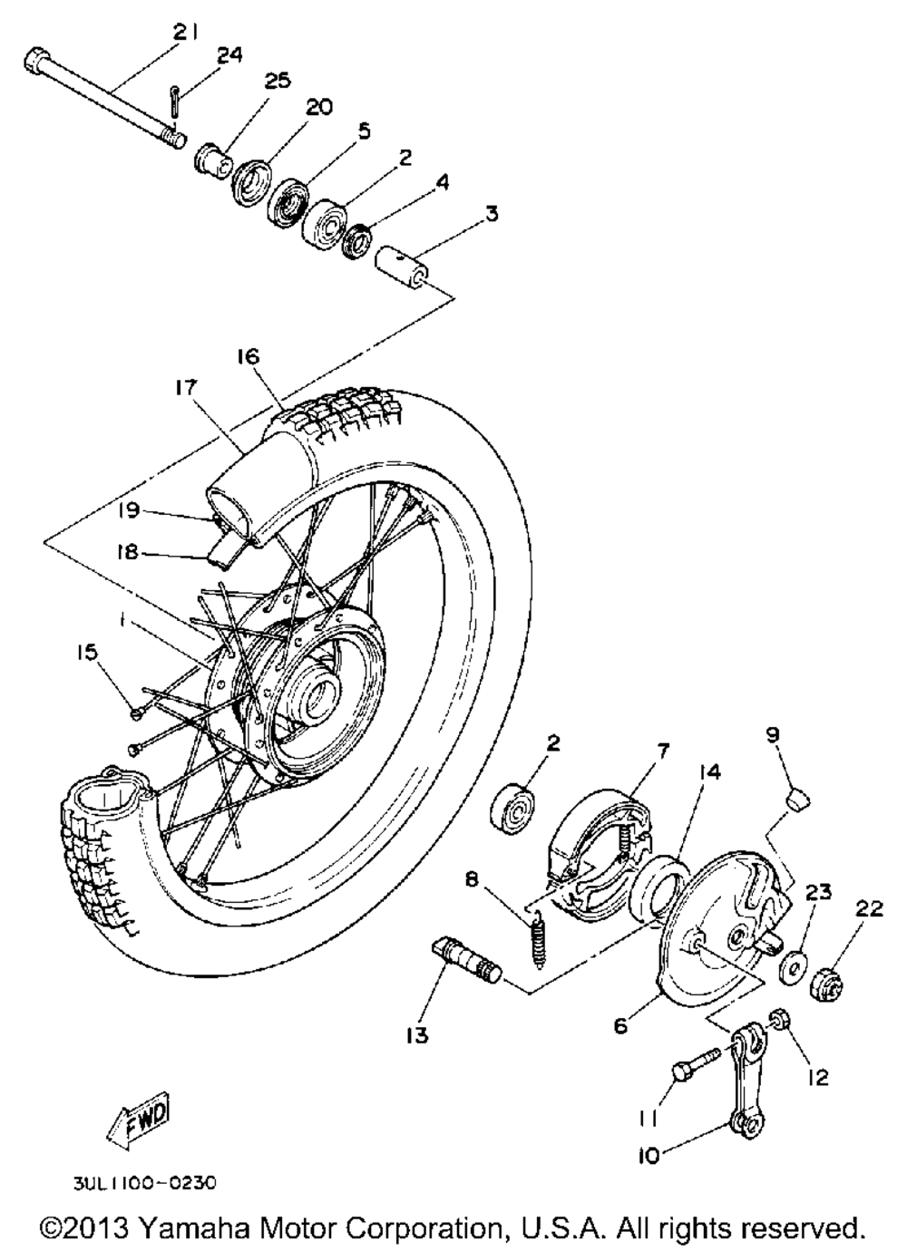 Front wheel