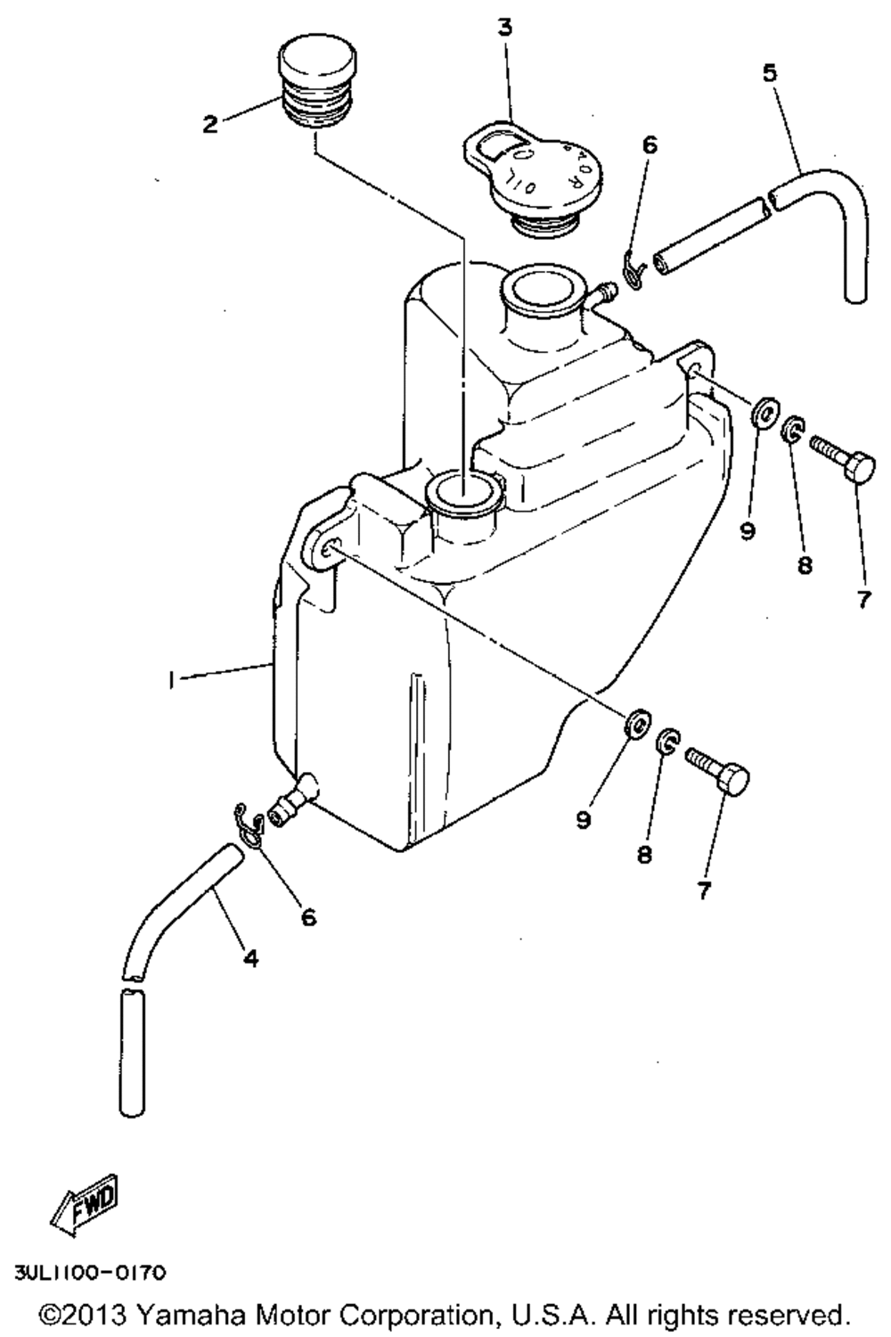 Oil tank