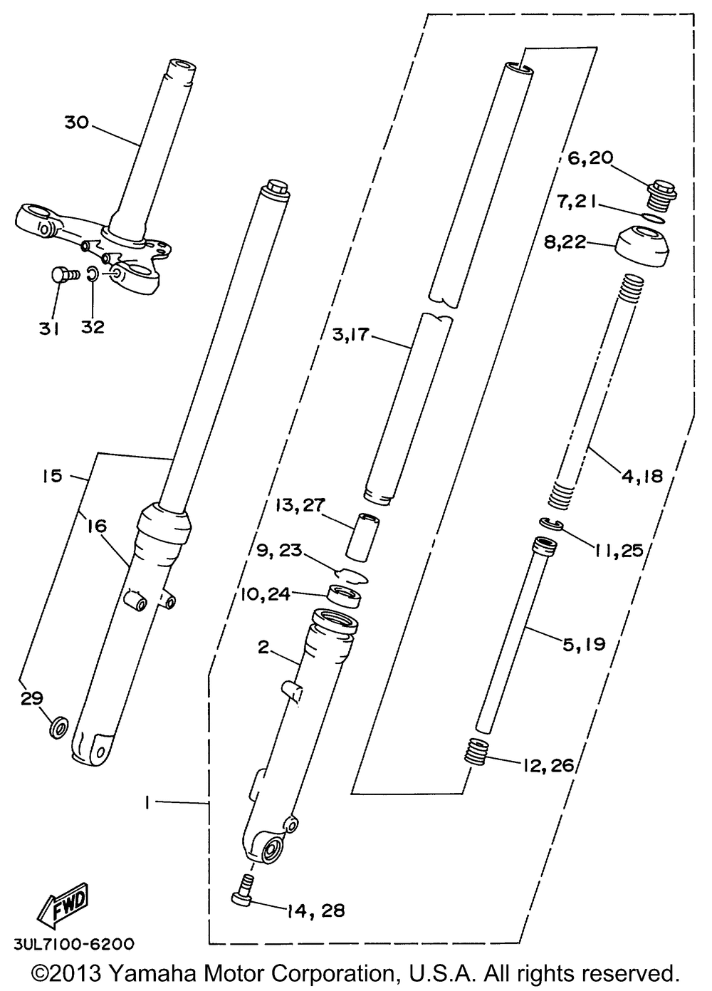 Front fork