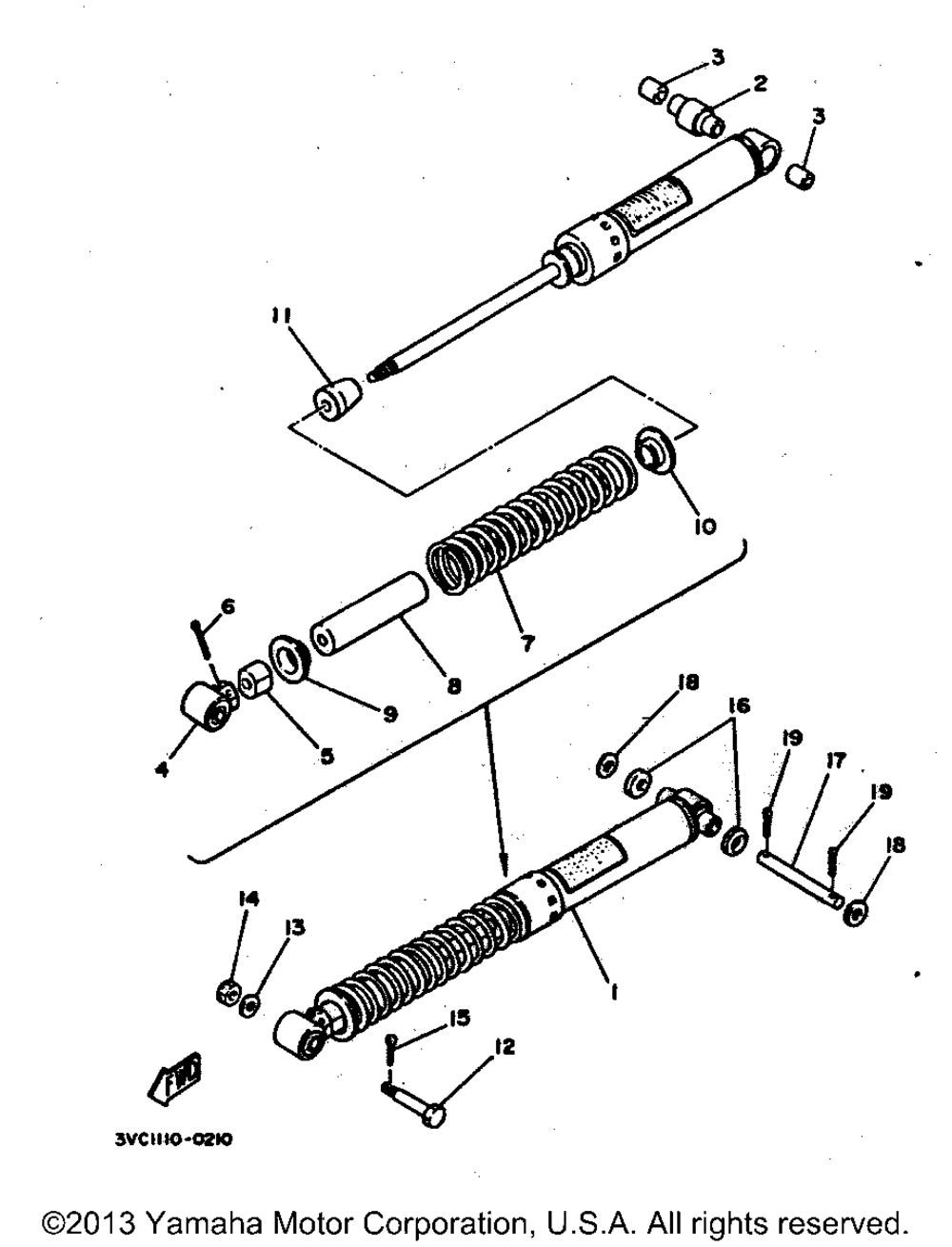 Rear suspension