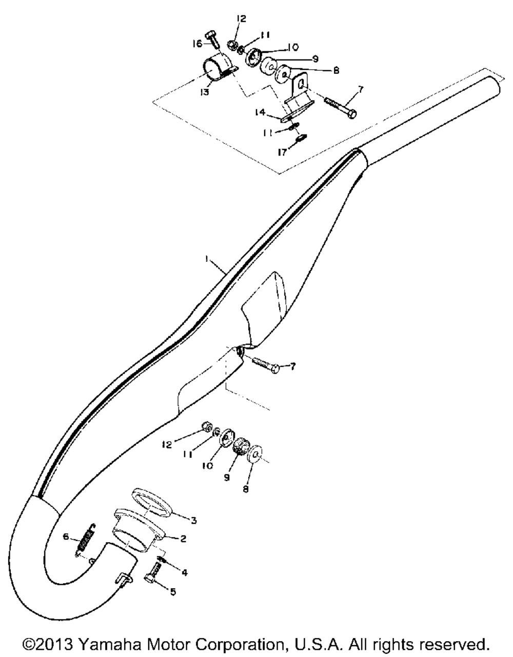 Exhaust (rt1m rt1mx)