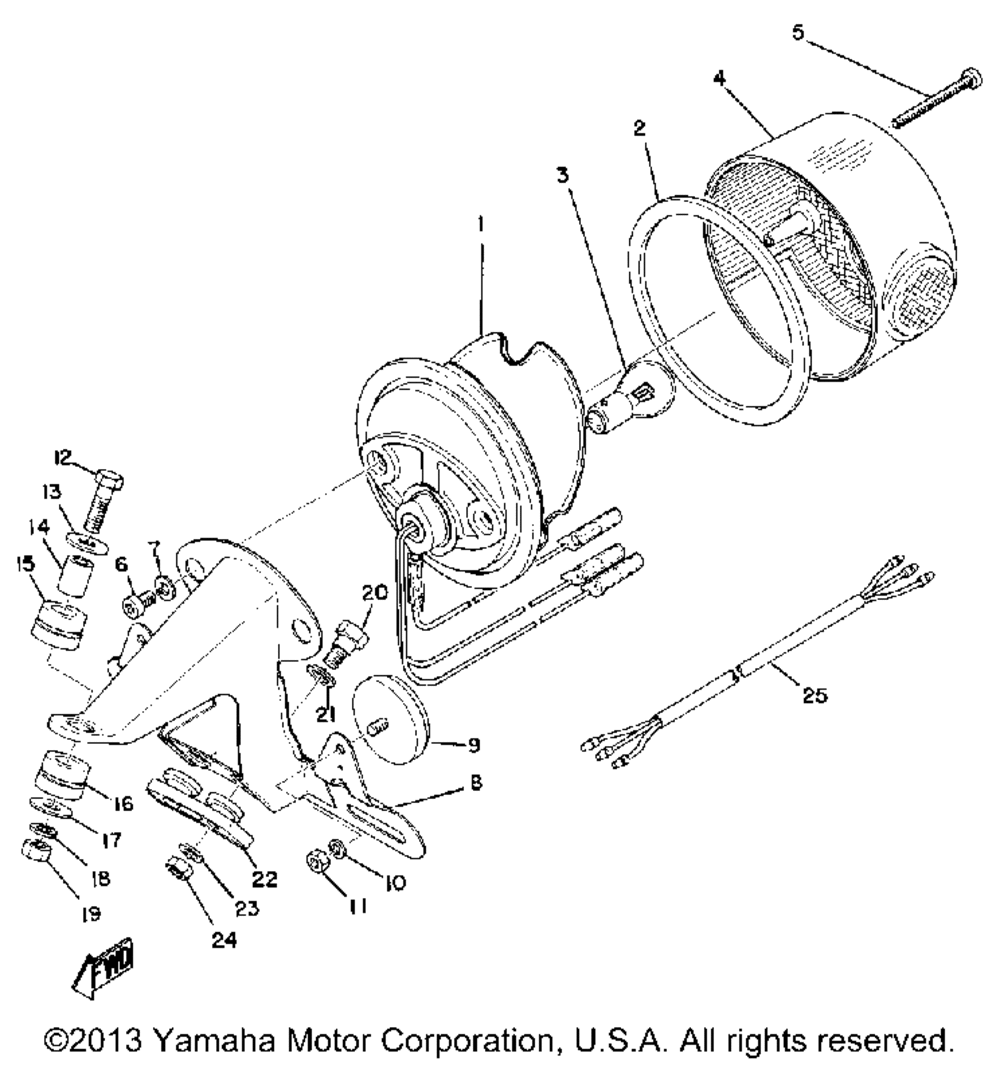 Tail lamp (rt1b)