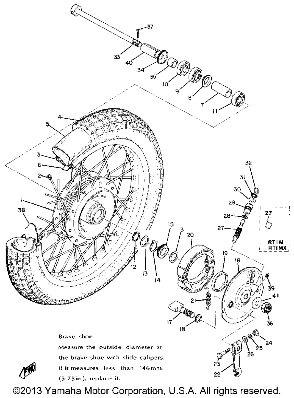 Front wheel