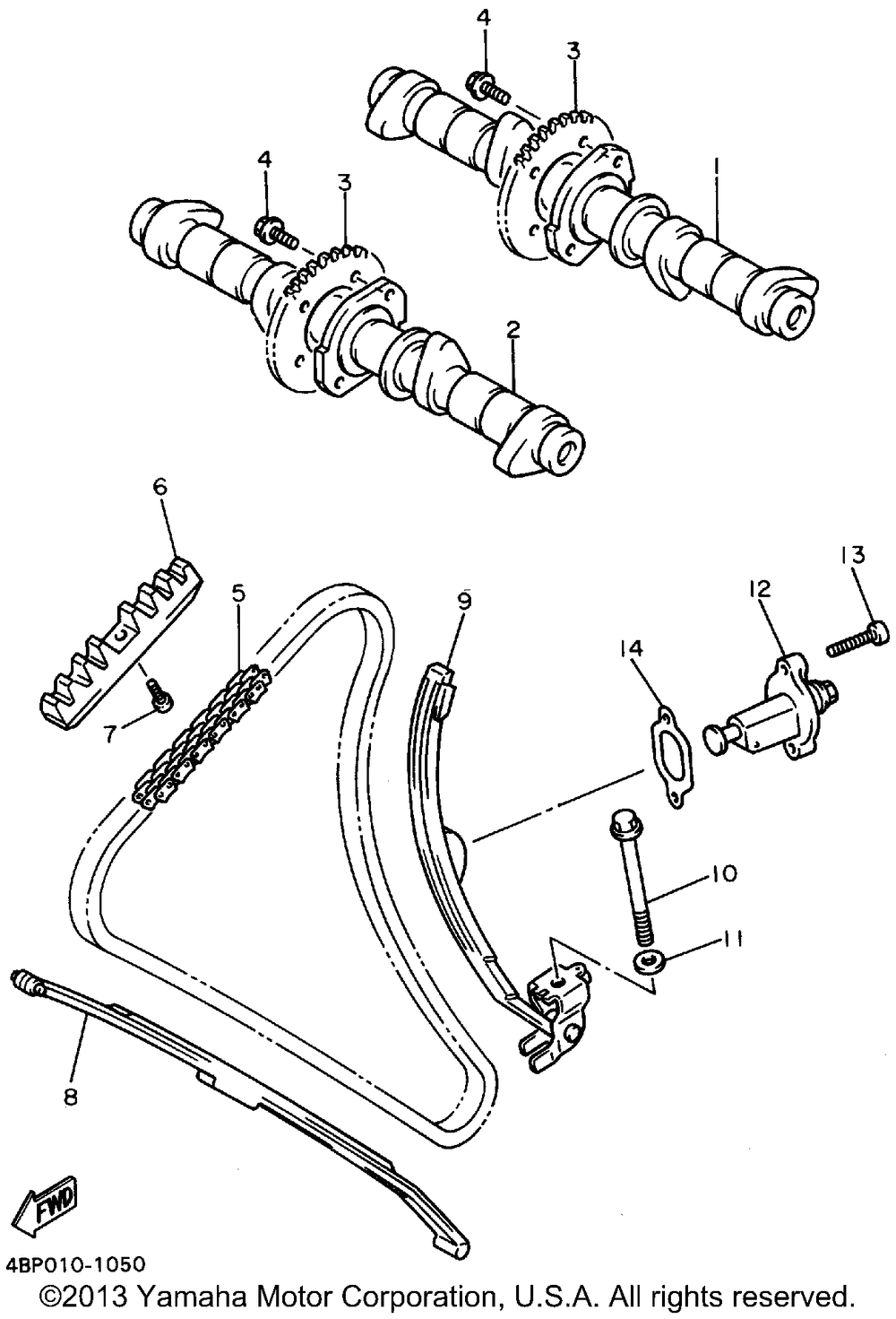 Camshaft chain