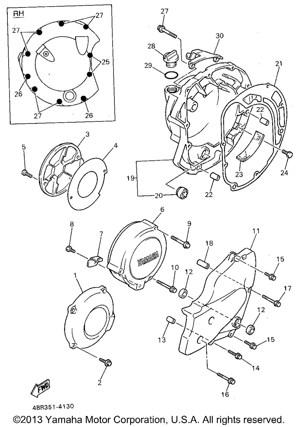 Crankcase cover 1